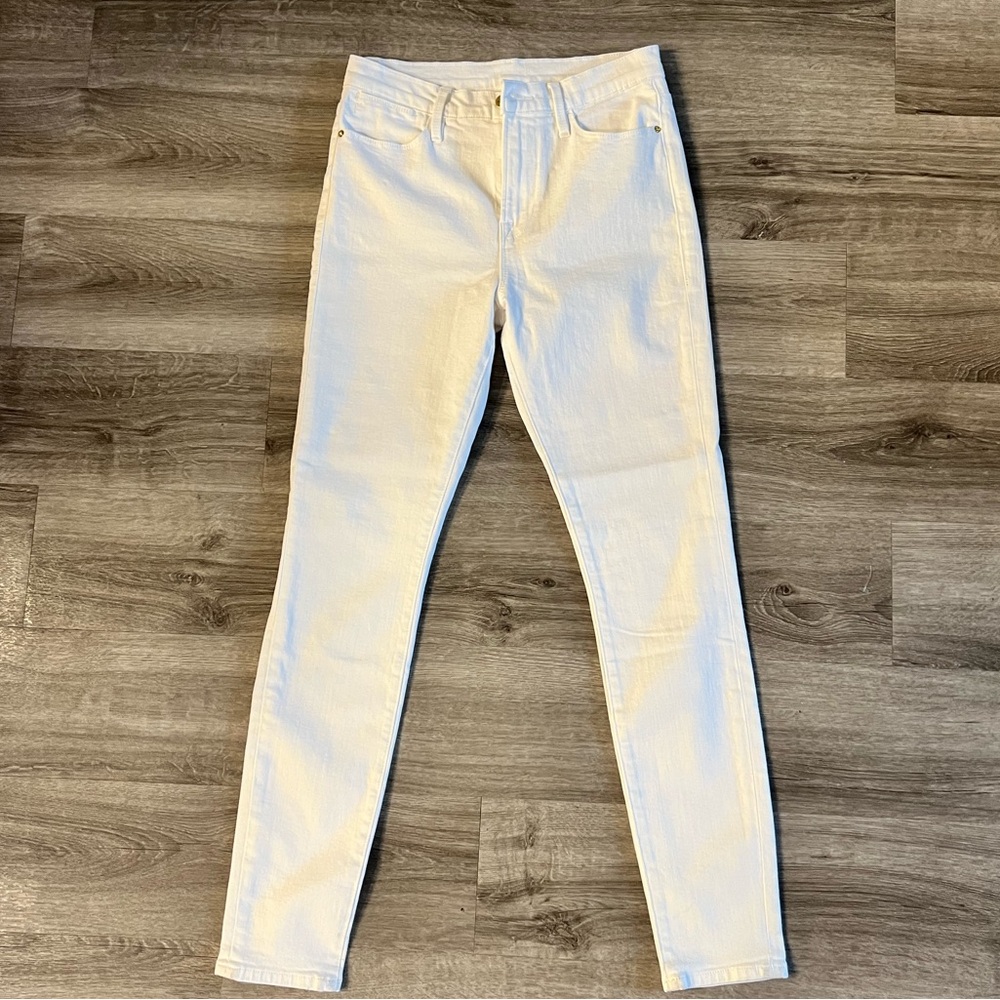 FRAME NWT White Sz 27 Le Skinny Jean